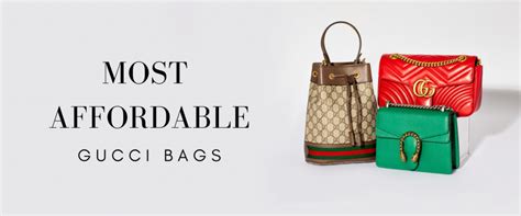 least expensive gucci bag|most affordable Gucci bag.